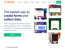 Tablet Screenshot of german.jotform.com